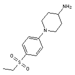 1-[4-(ethanesulfonyl)phenyl]piperidin-4-amine