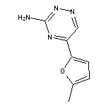 5-(5-methylfuran-2-yl)-1,2,4-triazin-3-amine