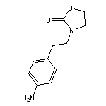 3-[2-(4-aminophenyl)ethyl]-1,3-oxazolidin-2-one