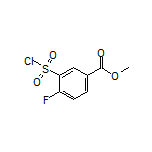 methyl 3-(chlorosulfonyl)-4-fluorobenzoate