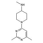 1-(2,6-dimethylpyrimidin-4-yl)-N-methylpiperidin-4-amine