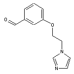 3-[2-(1H-imidazol-1-yl)ethoxy]benzaldehyde