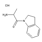 2-amino-1-(2,3-dihydro-1H-indol-1-yl)propan-1-one hydrochloride