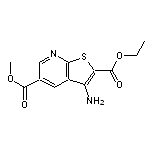 2-ethyl 5-methyl 3-aminothieno[2,3-b]pyridine-2,5-dicarboxylate