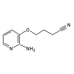 4-[(2-aminopyridin-3-yl)oxy]butanenitrile