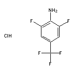 2,6-difluoro-4-(trifluoromethyl)aniline hydrochloride