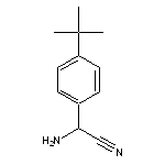 2-amino-2-(4-tert-butylphenyl)acetonitrile