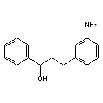 3-(3-aminophenyl)-1-phenylpropan-1-ol