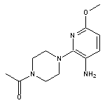 1-[4-(3-amino-6-methoxypyridin-2-yl)piperazin-1-yl]ethan-1-one