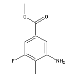 methyl 3-amino-5-fluoro-4-methylbenzoate