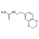 [2-(2,3-dihydro-1,4-benzodioxin-6-yl)ethyl]thiourea