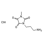 1-(3-aminopropyl)-3-methylimidazolidine-2,4,5-trione hydrochloride