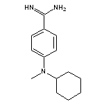 4-[cyclohexyl(methyl)amino]benzene-1-carboximidamide