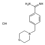 4-(morpholin-4-ylmethyl)benzene-1-carboximidamide hydrochloride