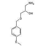 1-amino-3-[(4-methoxyphenyl)methoxy]propan-2-ol