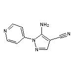 5-amino-1-(pyridin-4-yl)-1H-pyrazole-4-carbonitrile