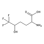 2-amino-6,6,6-trifluoro-5-hydroxyhexanoic acid