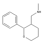 methyl[(2-phenyloxan-3-yl)methyl]amine