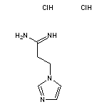 3-(1H-imidazol-1-yl)propanimidamide dihydrochloride