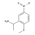 1-(2-methoxy-5-nitrophenyl)ethan-1-amine