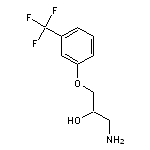 1-amino-3-[3-(trifluoromethyl)phenoxy]propan-2-ol