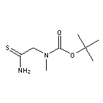 tert-butyl N-(carbamothioylmethyl)-N-methylcarbamate