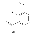 2-amino-3-methoxy-6-methylbenzoic acid