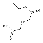 ethyl 2-[(carbamoylmethyl)amino]acetate