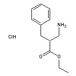 ethyl 3-amino-2-benzylpropanoate hydrochloride