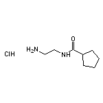 N-(2-aminoethyl)cyclopentanecarboxamide hydrochloride