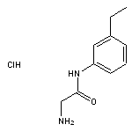 2-amino-N-(3-ethylphenyl)acetamide hydrochloride