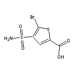 5-bromo-4-sulfamoylthiophene-2-carboxylic acid