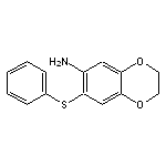 7-(phenylsulfanyl)-2,3-dihydro-1,4-benzodioxin-6-amine