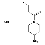 1-(4-aminopiperidin-1-yl)butan-1-one hydrochloride