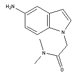 2-(5-amino-1H-indol-1-yl)-N,N-dimethylacetamide