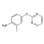 2-methyl-4-(pyrimidin-2-yloxy)aniline