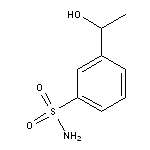 3-(1-hydroxyethyl)benzene-1-sulfonamide