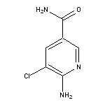 6-amino-5-chloropyridine-3-carboxamide