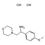 1-(4-methoxyphenyl)-2-(morpholin-4-yl)ethan-1-amine dihydrochloride