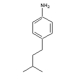 4-(3-methylbutyl)aniline