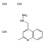 4-(hydrazinylmethyl)-2-methylquinoline trihydrochloride