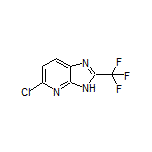 5-chloro-2-(trifluoromethyl)-3H-imidazo[4,5-b]pyridine