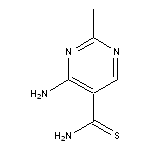 4-amino-2-methylpyrimidine-5-carbothioamide