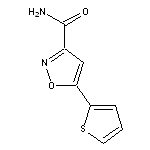 5-(thiophen-2-yl)-1,2-oxazole-3-carboxamide