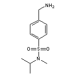 4-(aminomethyl)-N-methyl-N-(propan-2-yl)benzene-1-sulfonamide