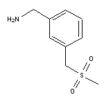 [3-(methanesulfonylmethyl)phenyl]methanamine