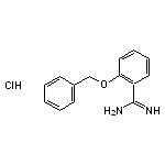 2-(benzyloxy)benzene-1-carboximidamide hydrochloride