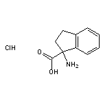 1-amino-2,3-dihydro-1H-indene-1-carboxylic acid hydrochloride