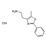 2-(5-methyl-2-phenyl-1,3-oxazol-4-yl)ethan-1-amine hydrochloride