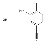 3-amino-4-methylbenzonitrile hydrochloride